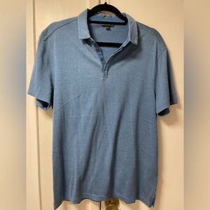 John Varvatos Slate Blue Polo Shirt
